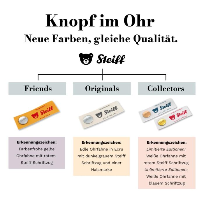 Steiff Kuscheltier Ollie Eule, Süßes Stofftier, Jungen, Mädchen & Babys ab 0 Monaten, Friends, Plüschtiereige – Bild 3