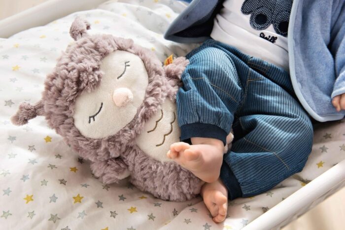 Steiff Kuscheltier Ollie Eule, Süßes Stofftier, Jungen, Mädchen & Babys ab 0 Monaten, Friends, Plüschtiereige – Bild 2